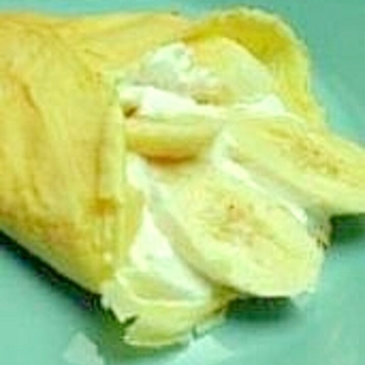バナナクレープ